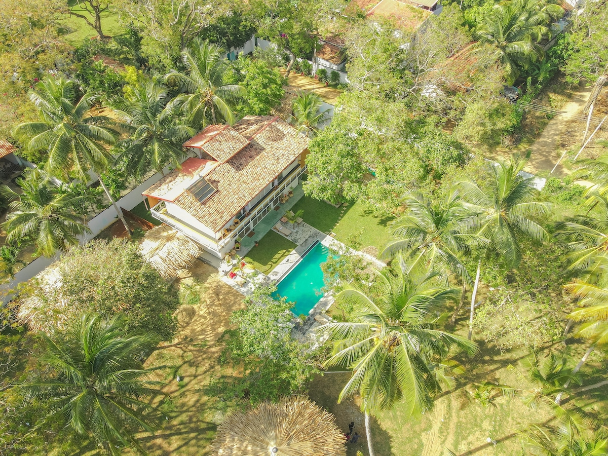 CJ 's House at Mawella beach