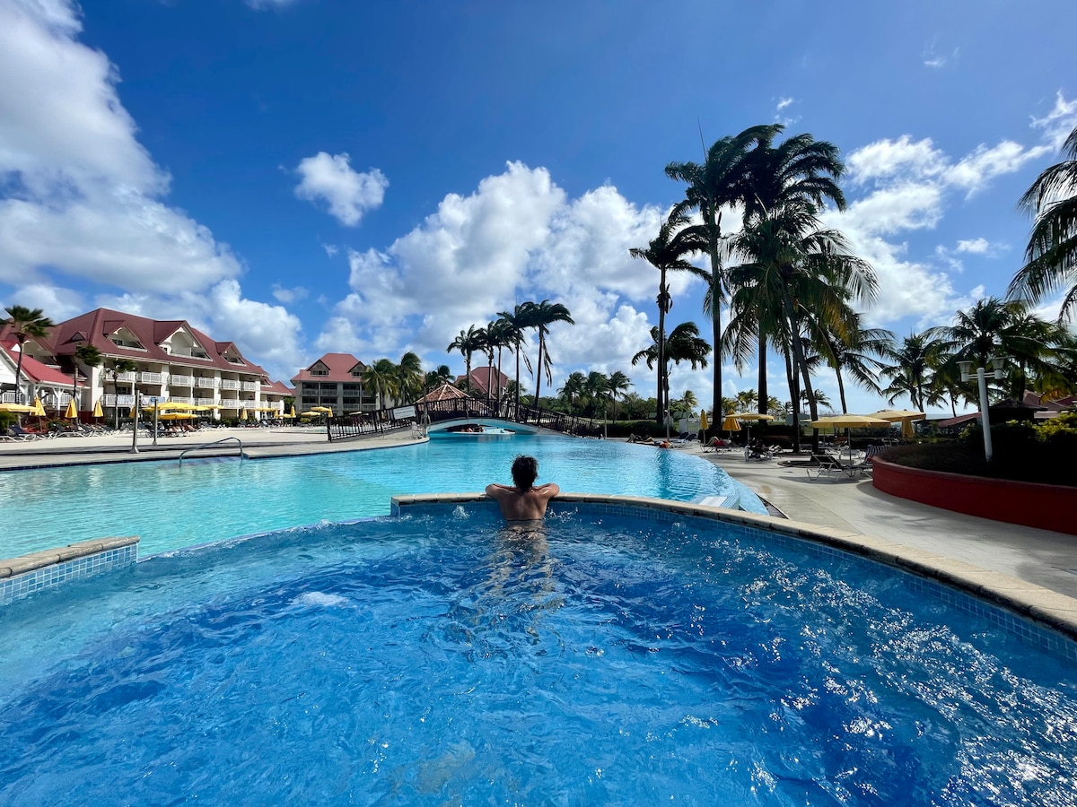 Appart avec piscine et vue mer - TIC