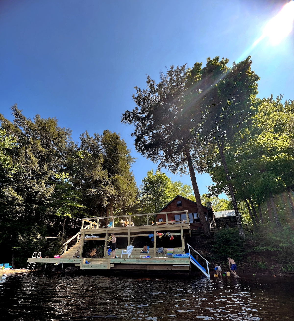 The Cabin at Effley Falls