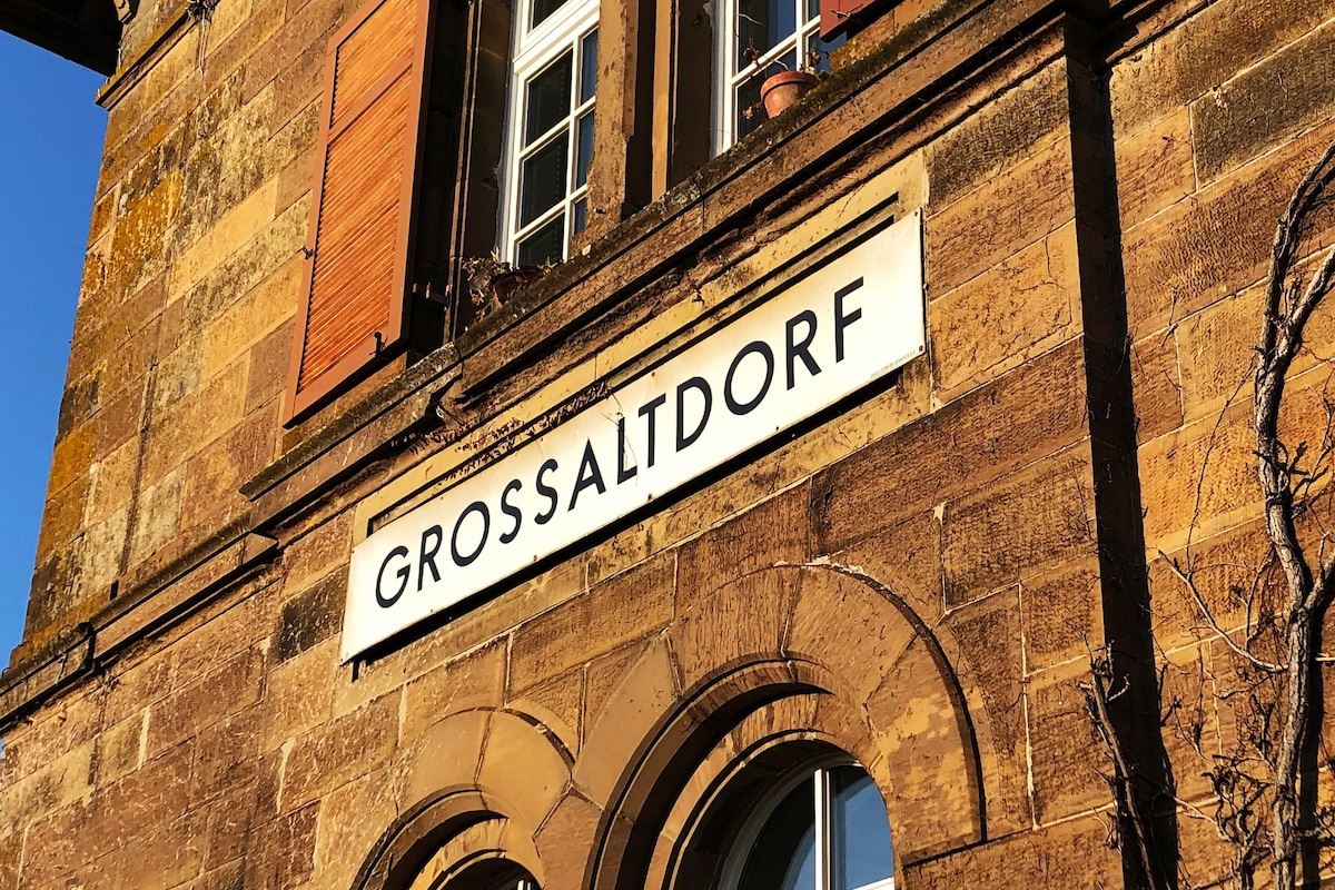 Wohnung im Bahnhof Großaltdorf