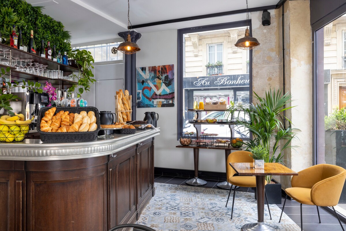 Chambre double cosy Gare du Nord