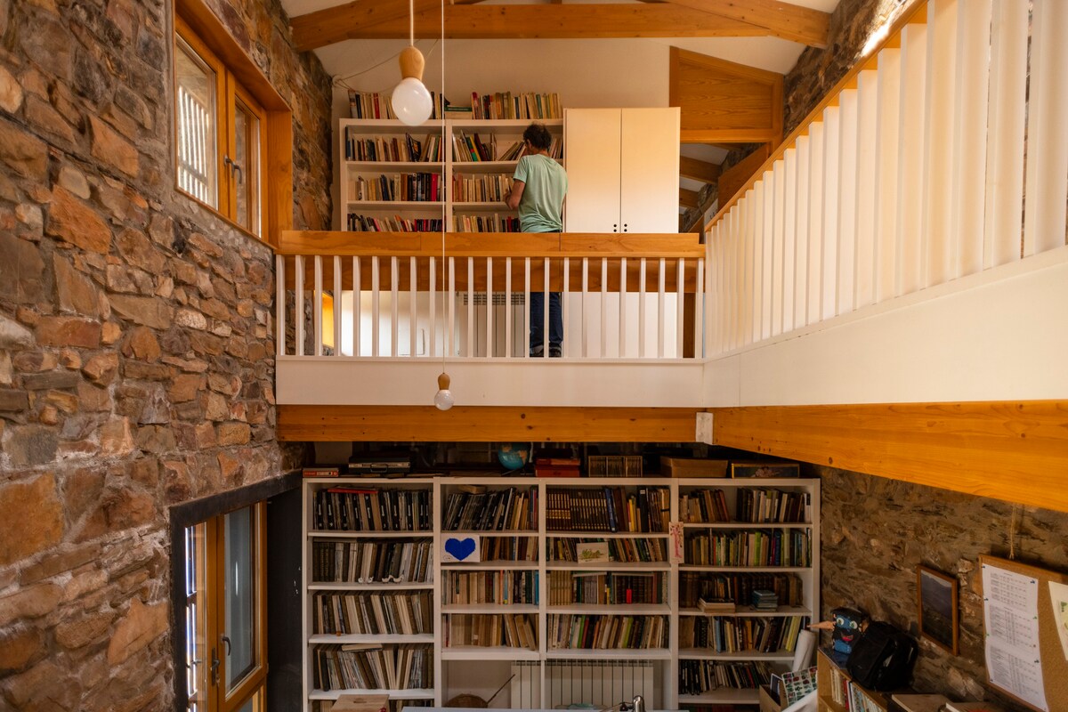 Casa Biblioteca en el Geoparque de La Jara