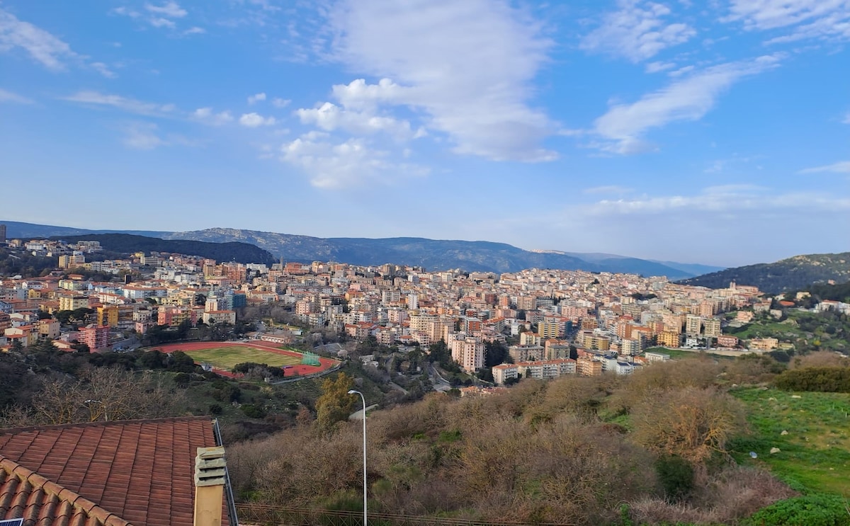 S'Altura, dall'alto di Nuoro