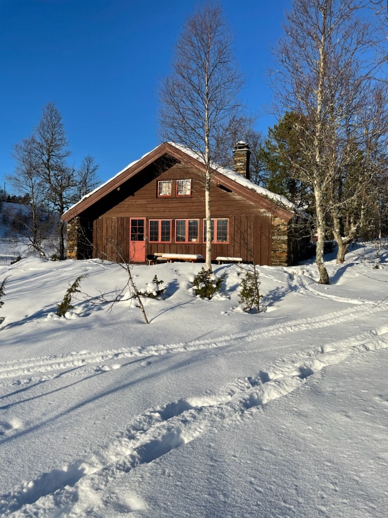 美丽的徒步地形小屋