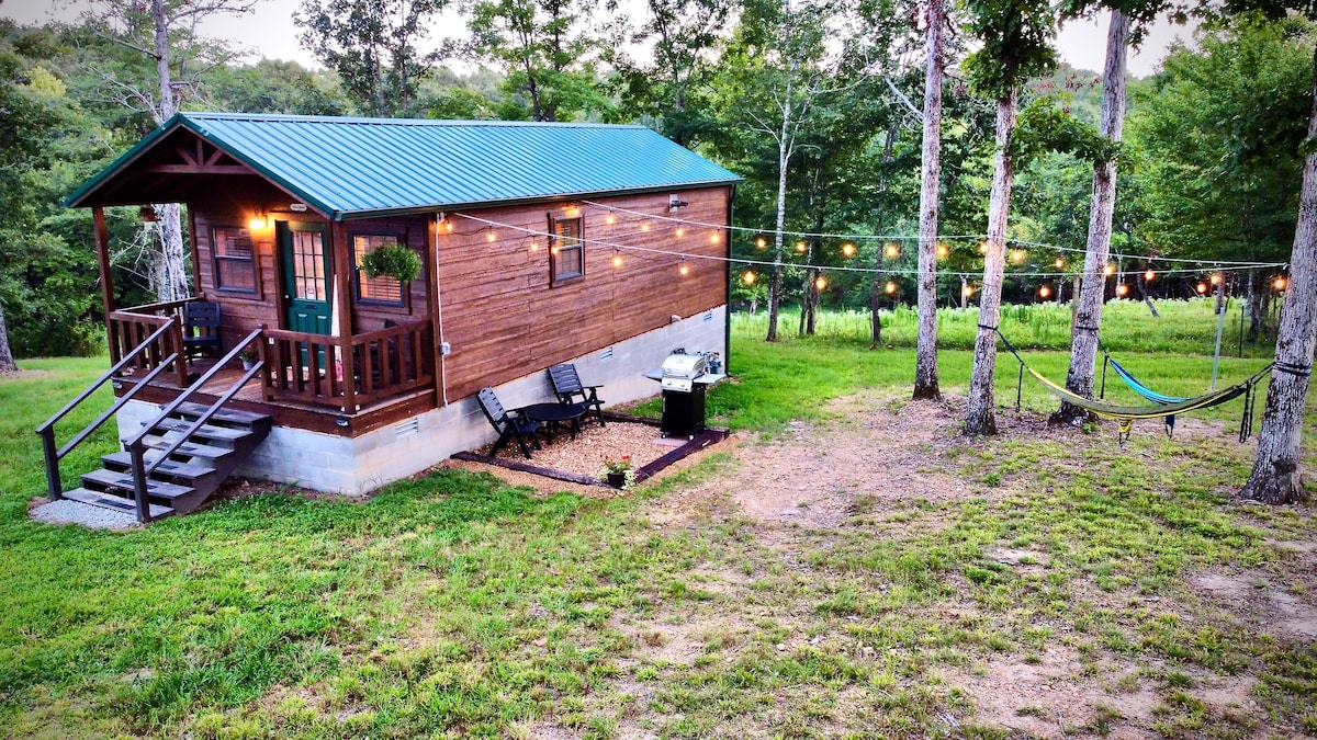 Find your tranquility at Deer Ridge Cabin.