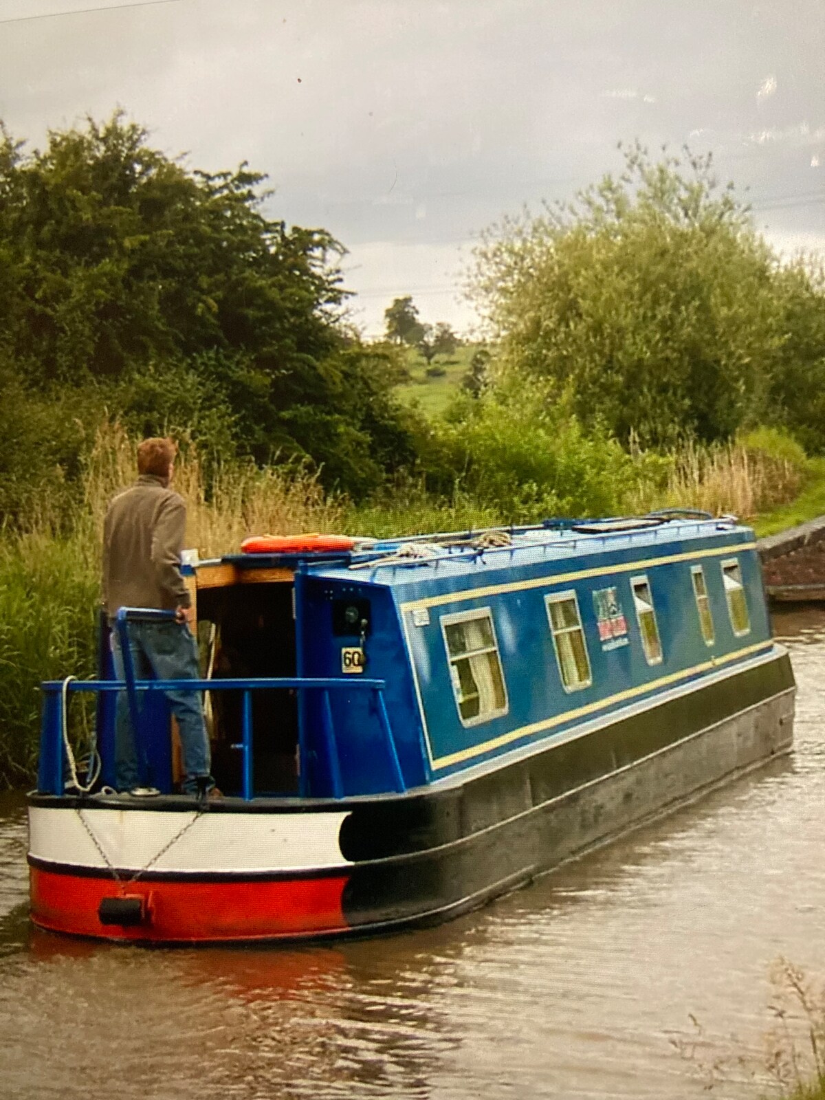 Everetts Blue Narrowboat Gayton Marina