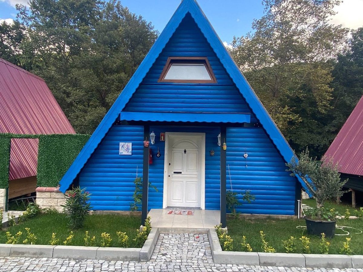 Şile de  Eşsiz Bungalov 2+1 Ev Blue House