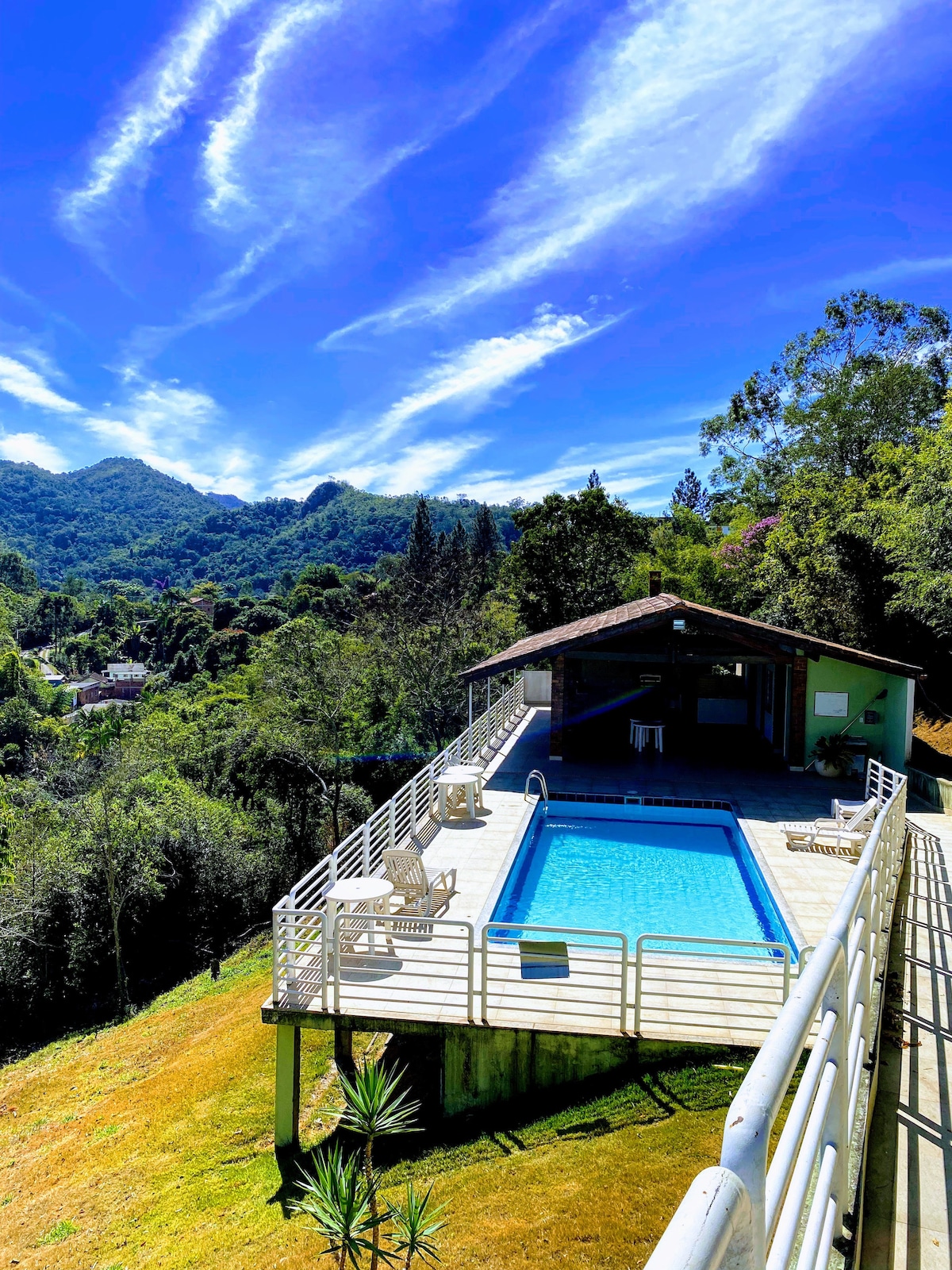 Casa com vista para a serra