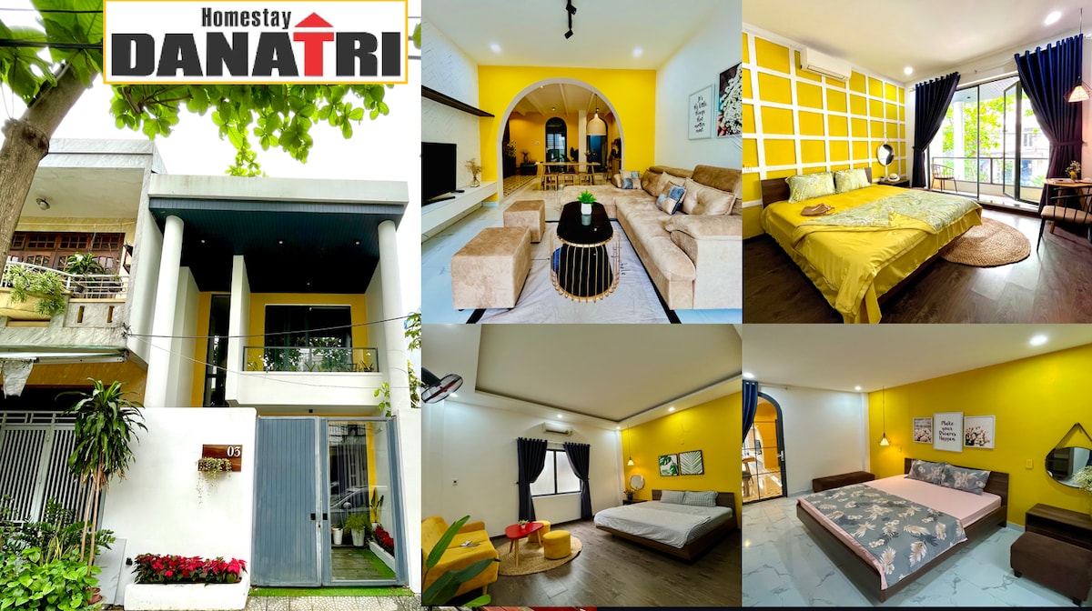 Danatri Villa/4BRs/MyKhe Beach/Central/FreeAirport