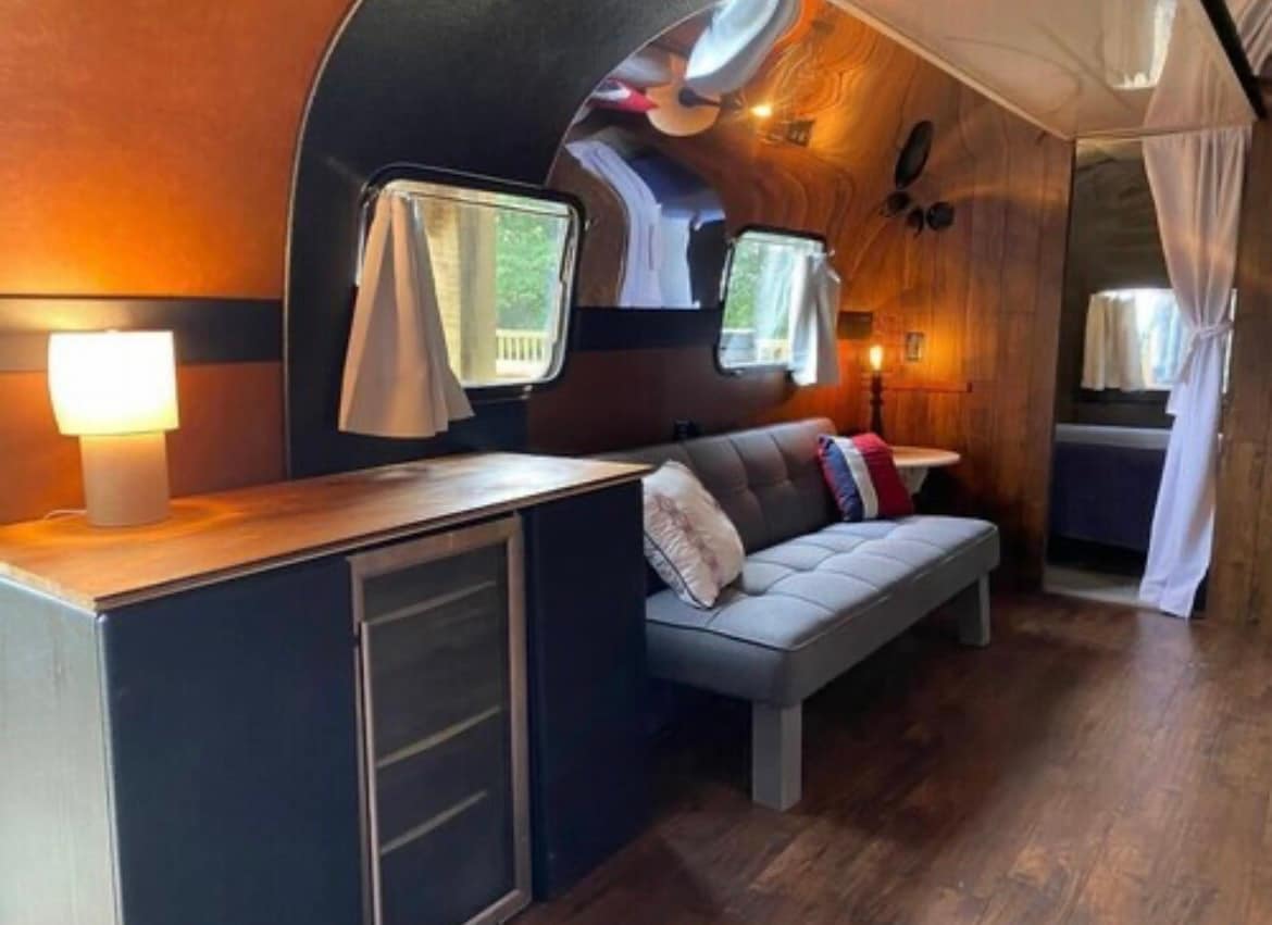 Unique Adirondack Airstream Retreat