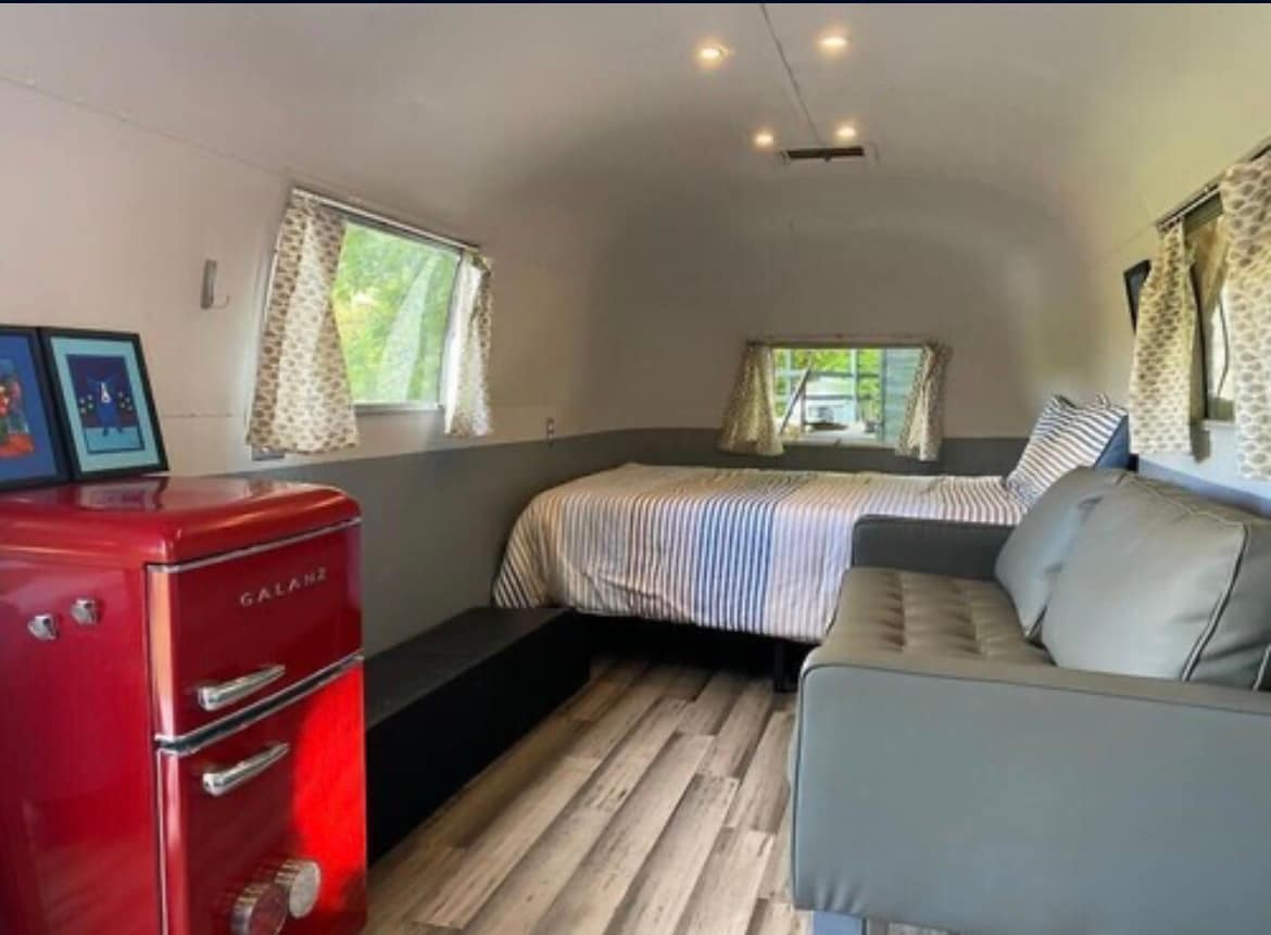 Unique Adirondack Airstream Retreat