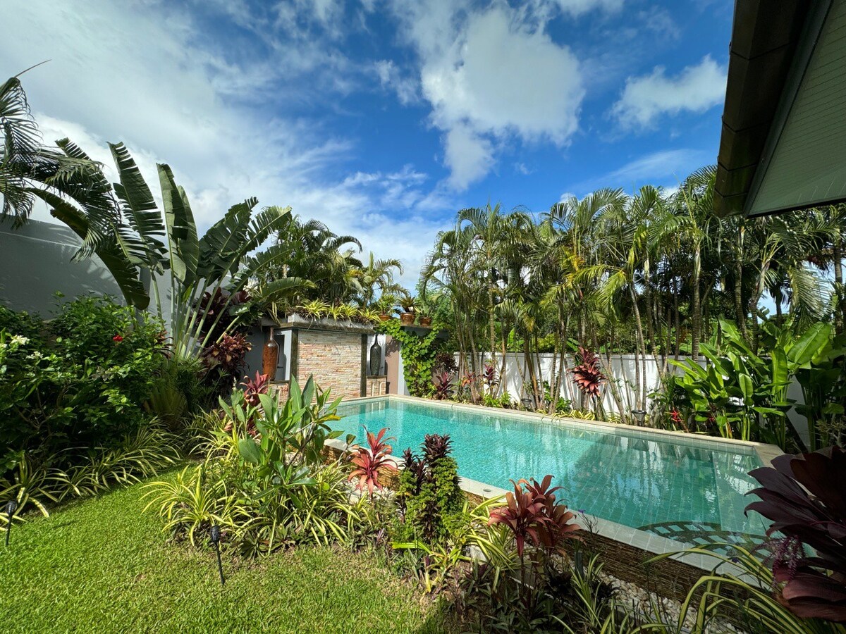 Calm Villa, Tropical place with Pool