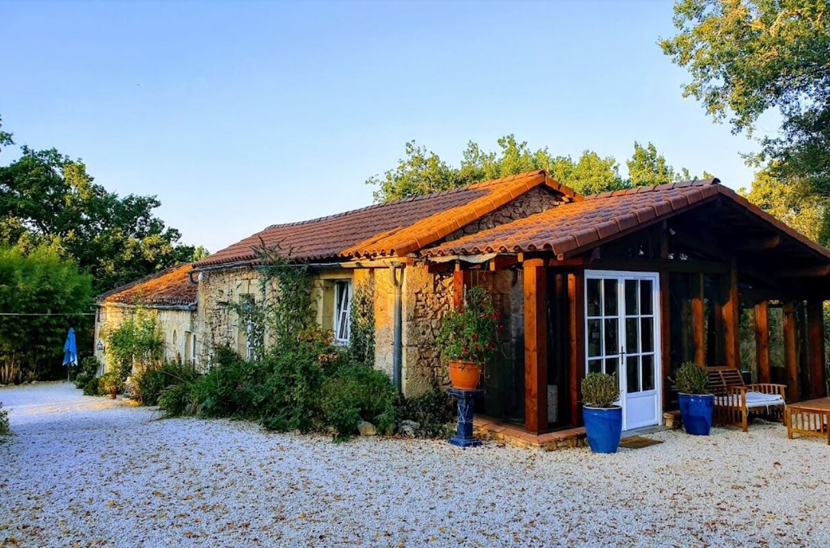 Maison cosy avec piscine