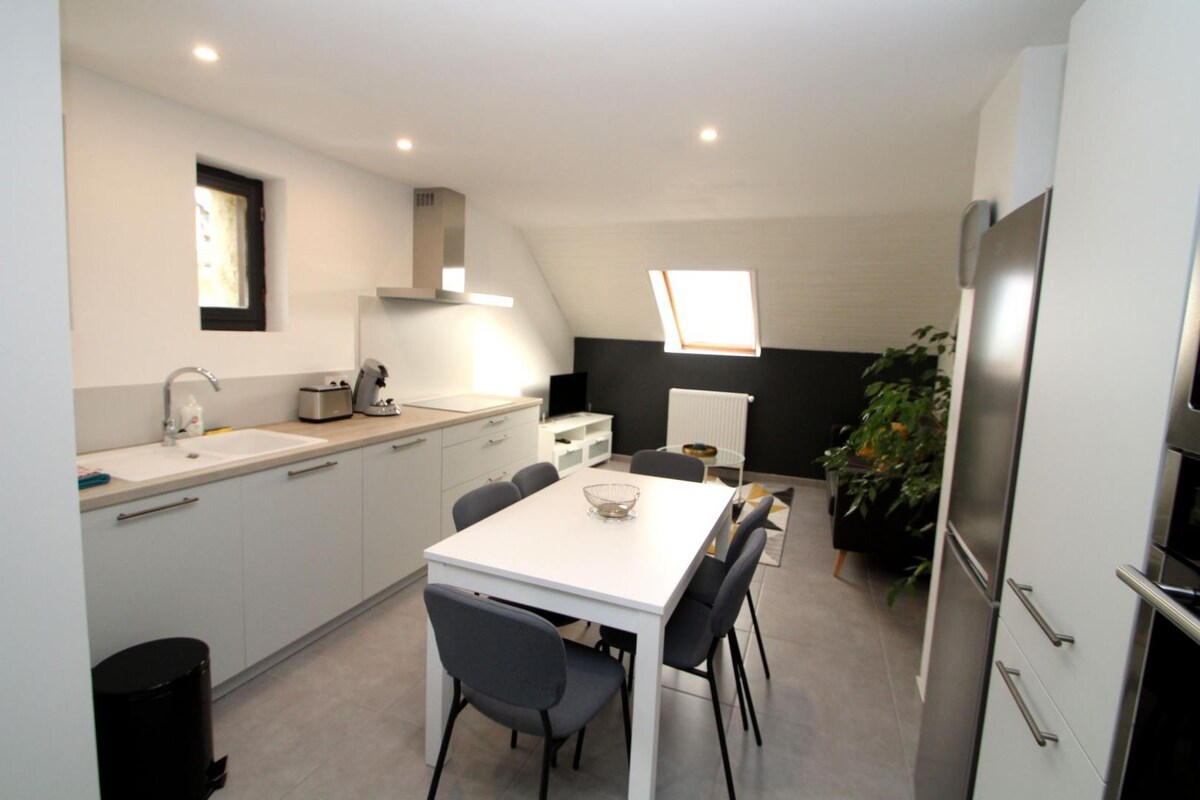 2 appartements/total de 13 pers.