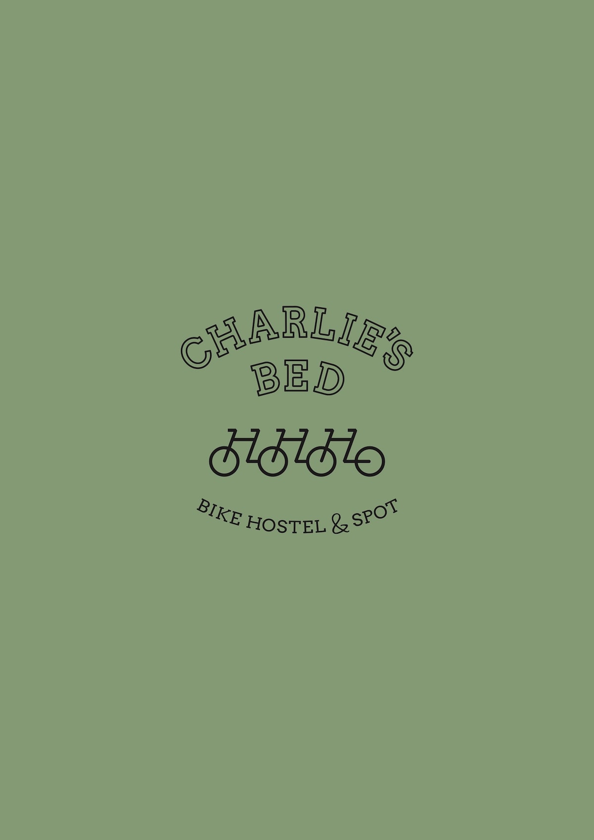 Charlie 's Bed -双人间客自転車室内持ち込み可房