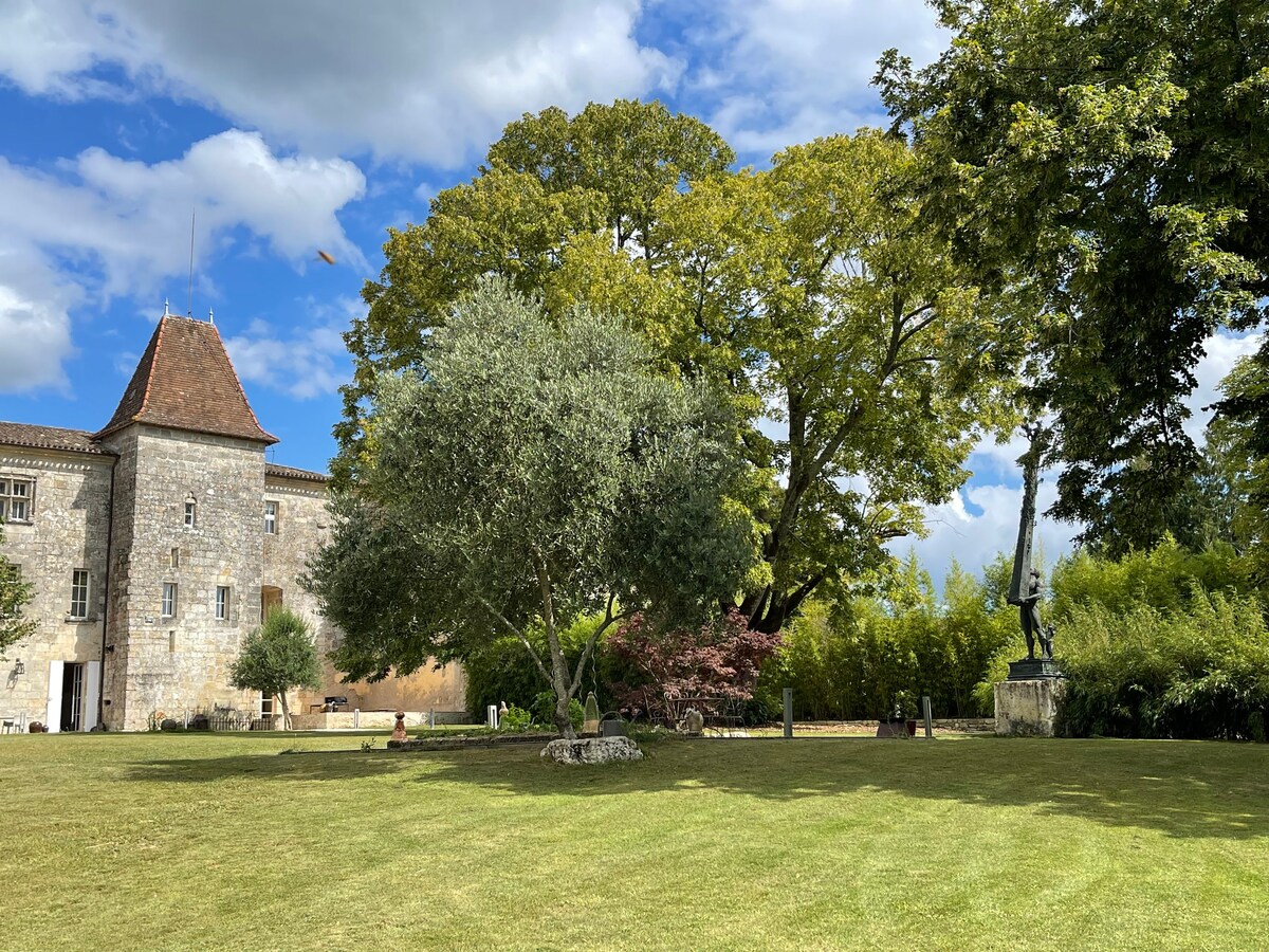 Château au cœur du vignoble Bordelais