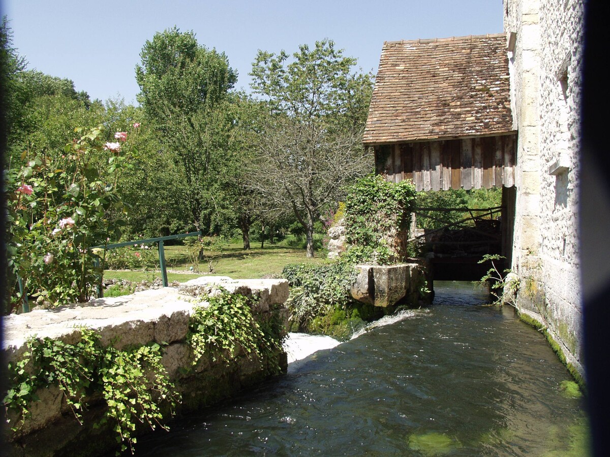 Moulin de Tingrain - converted ancient mill