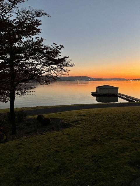 Briar Patch - Guntersville Lake ，带码头的海滨