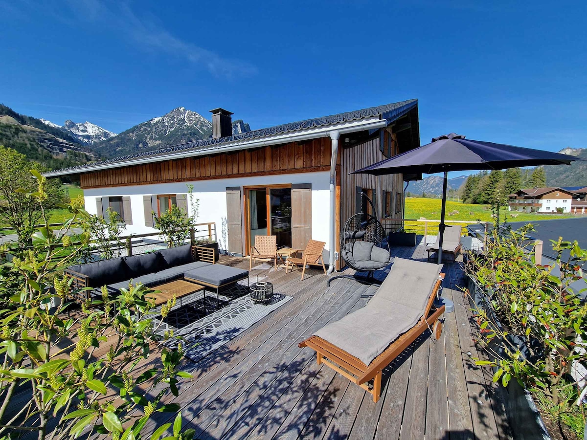 Luxus Alpenchalet Gams 71 m² mit Bergpanoramablick