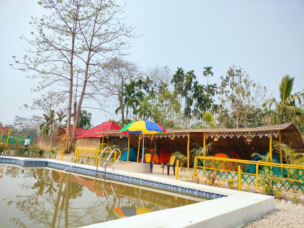 Jungle glamping tent - GOLPO KATHA