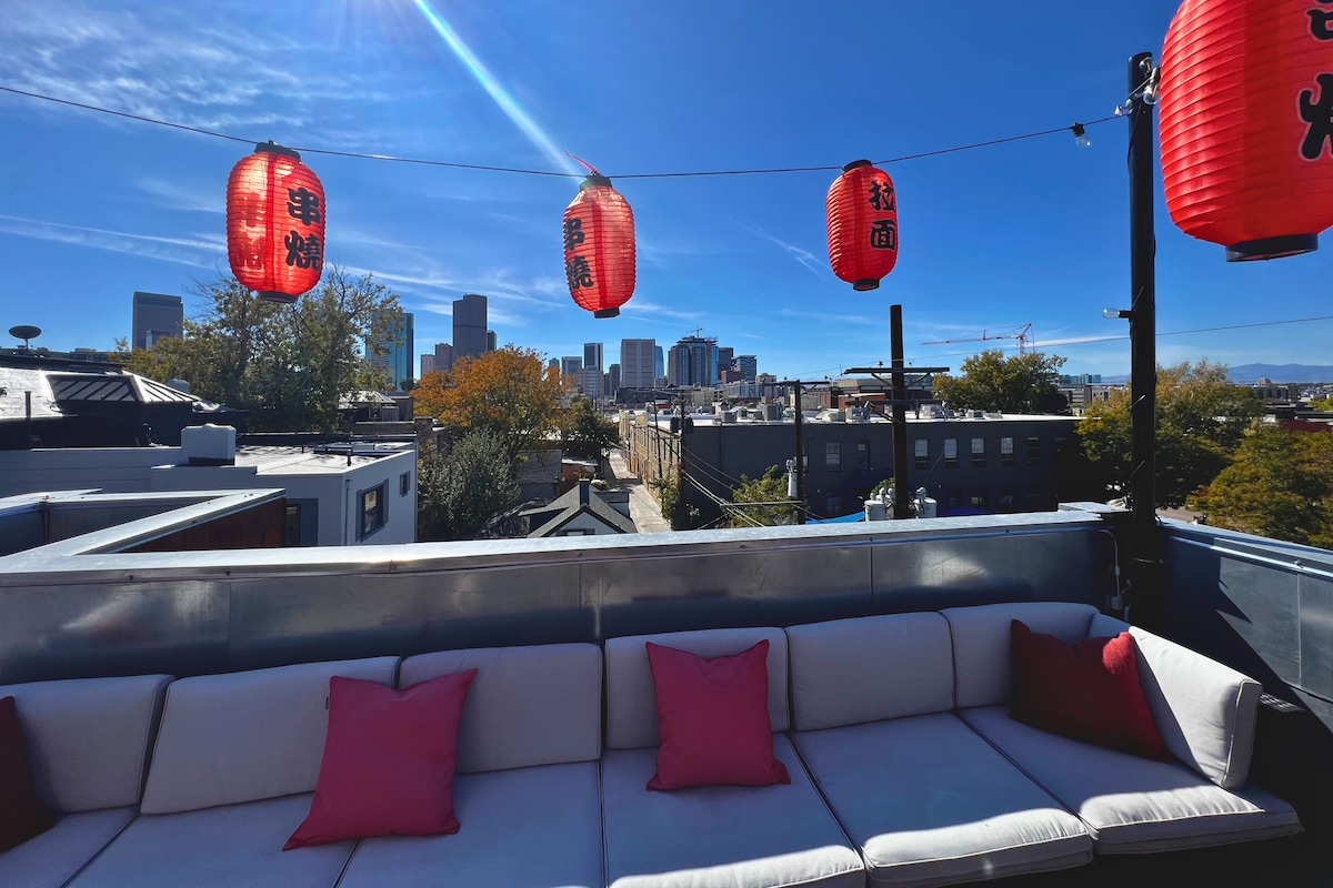 Tokyo in Downtown RiNo, Bar Walkable w/ Rooftop