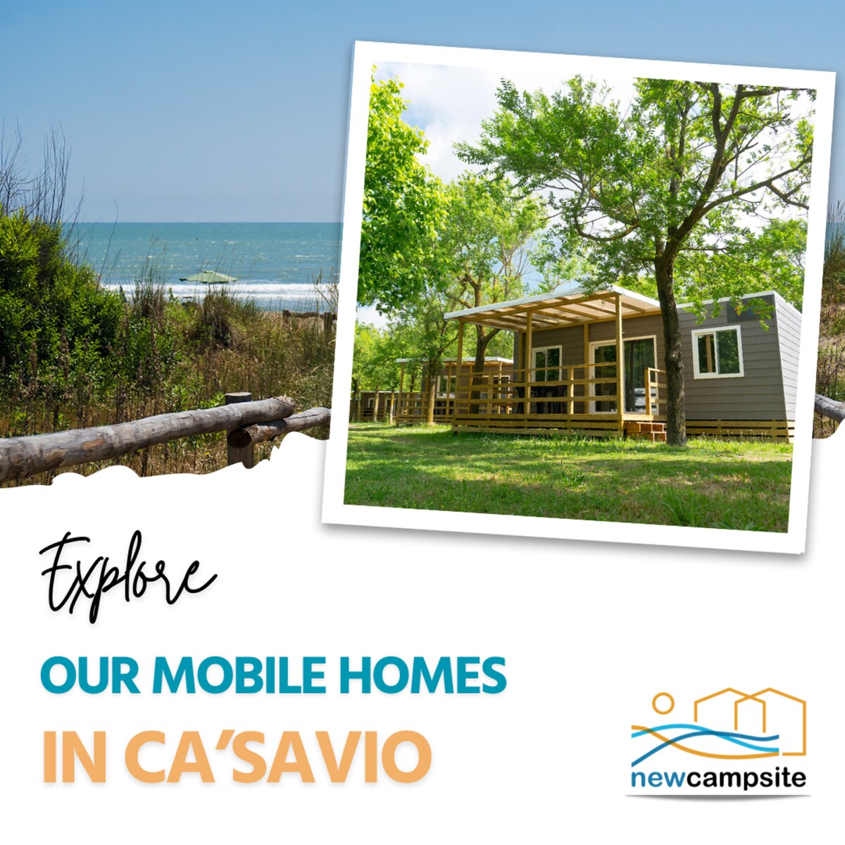 Beachside Getaway:2-Bedroom Mobile Home in CaSavio