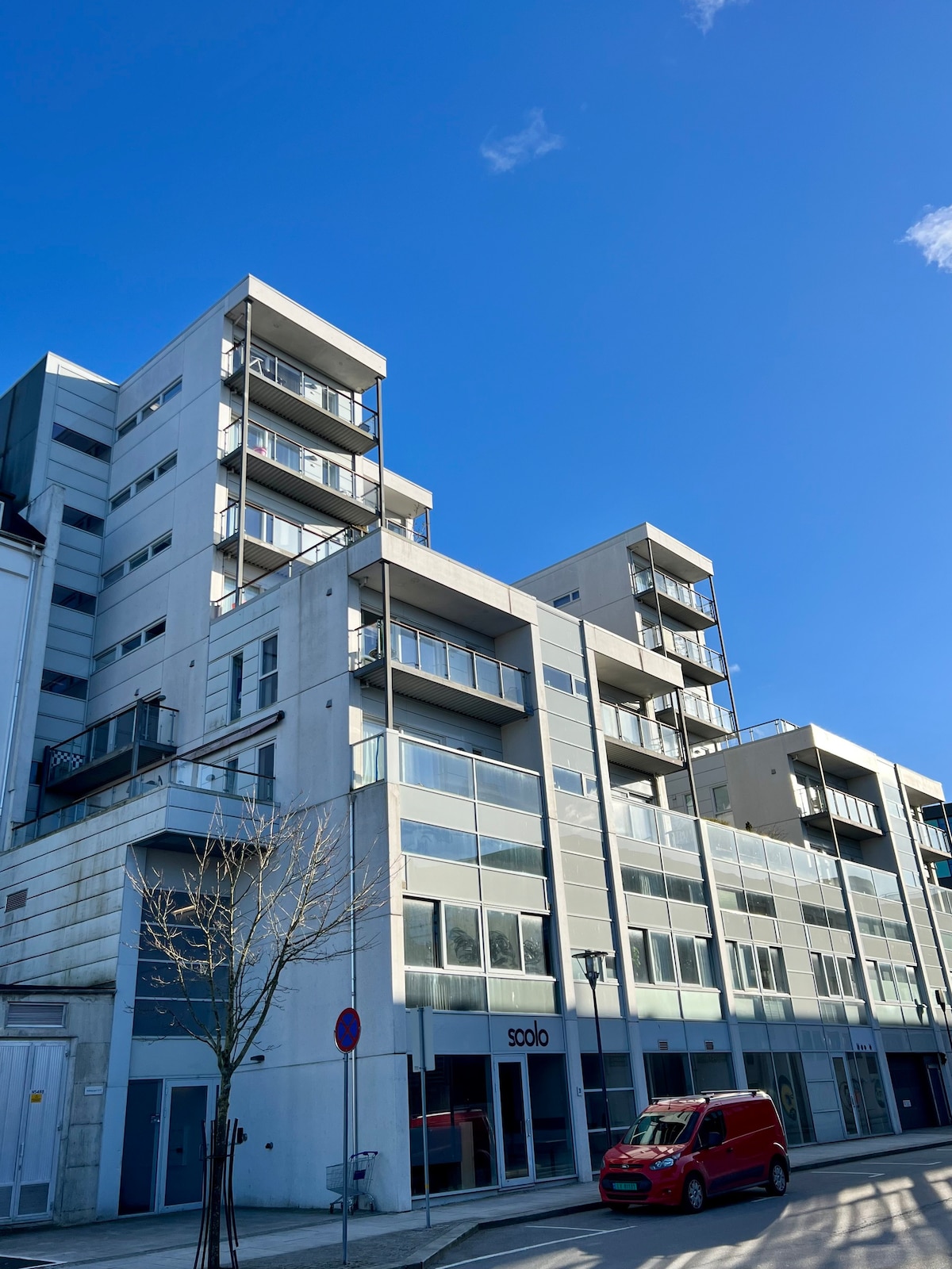 7th floor apartment in Sandnes city centre