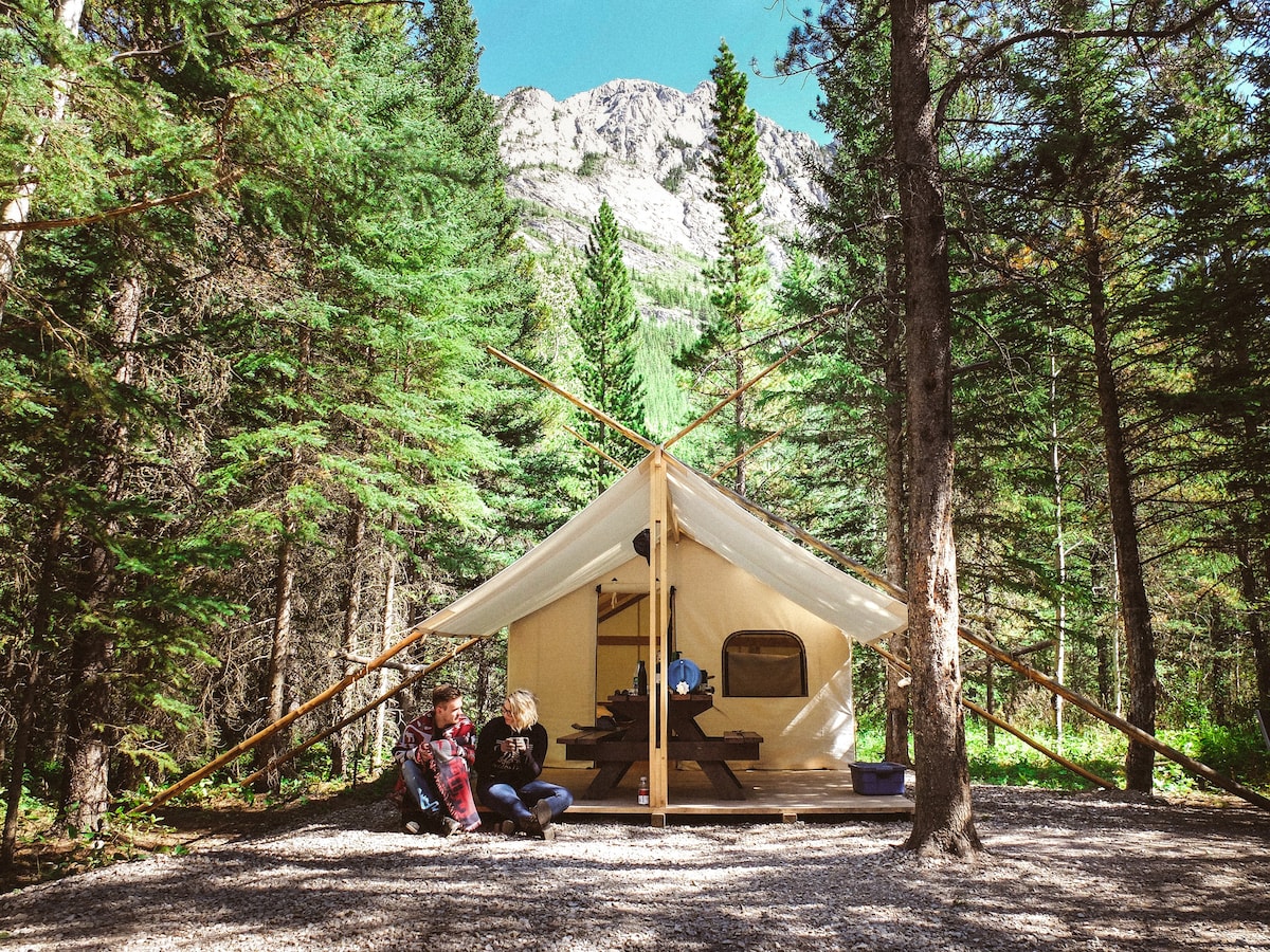 Sundance by Basecamp - Trapper's Tent River Side