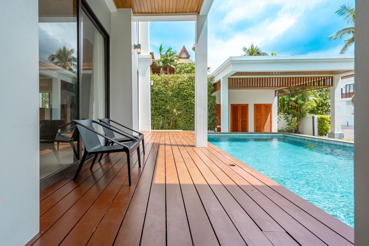 Luxury Pool villa with 3BDR