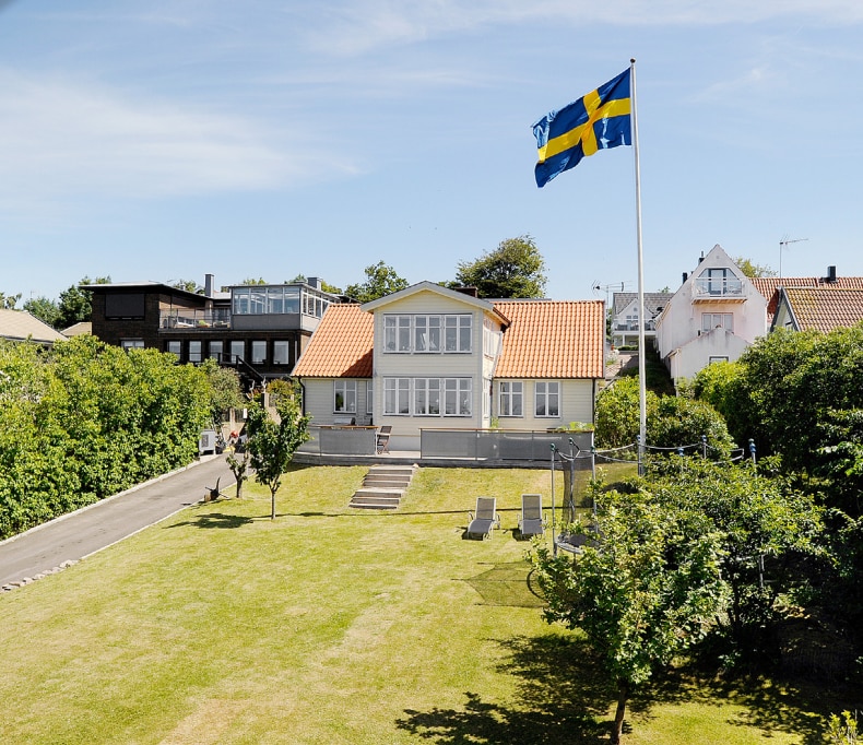 Stort hus med havsutsikt!