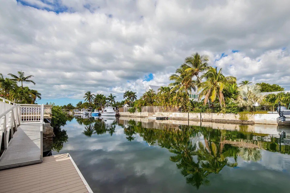 Key West home Deep Water Canal Pool Fisher's Dream
