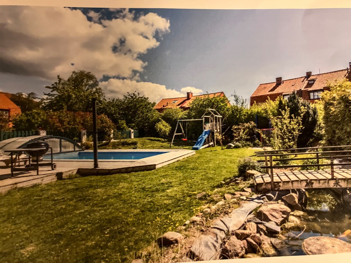 Villa centralt sydligaste Skåne