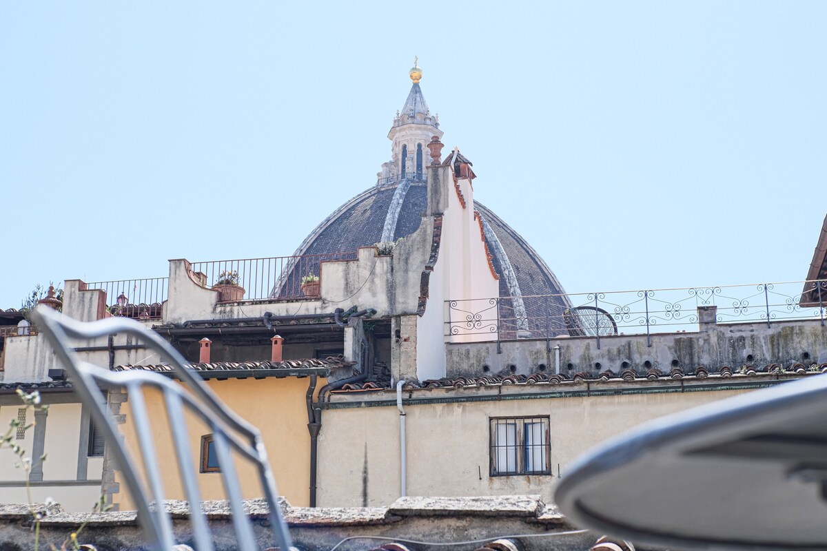 [RoofView] Luxury Home at 50m from Florence Duomo.