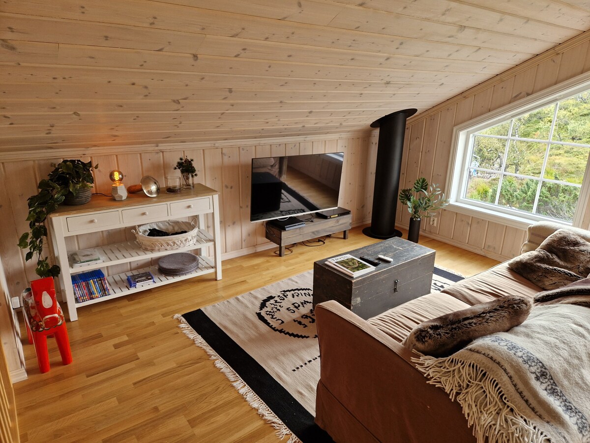 小木屋，地理位置极佳，位于Fageråsen