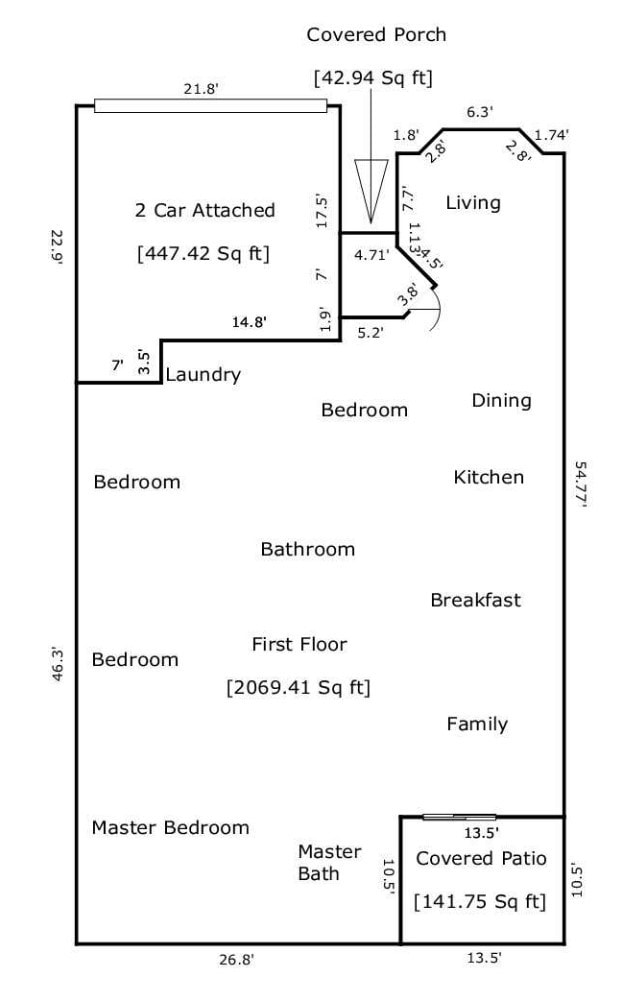 4BR 2BA Harmony House-Rural Buckeye Rainbow Valley