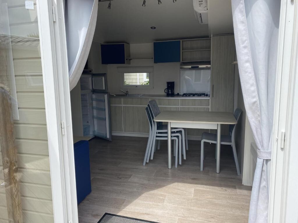 Mobil-home (Clim, Tv)- Camping Narbonne-Plage 4*