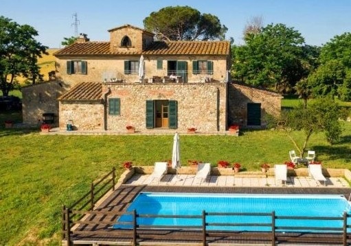 I Sorbi, Tuscany, spacious private villa with pool