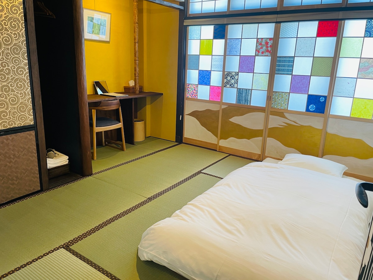 【京都西陣】Expo Hostel -織 Ori- Room5 白