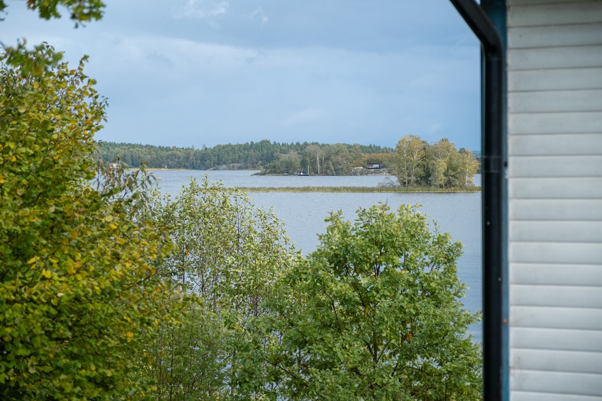 Unique cottage with a view of Mälaren, Mariefred |