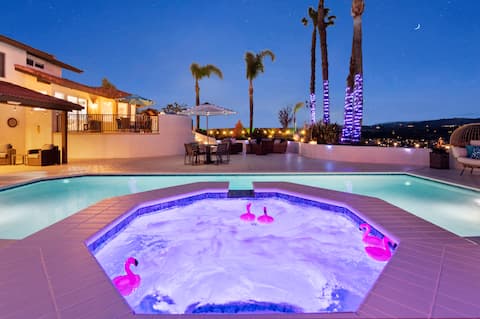 Lavish 2.5-Acre Retreat w/ Pool, Games, & Views!