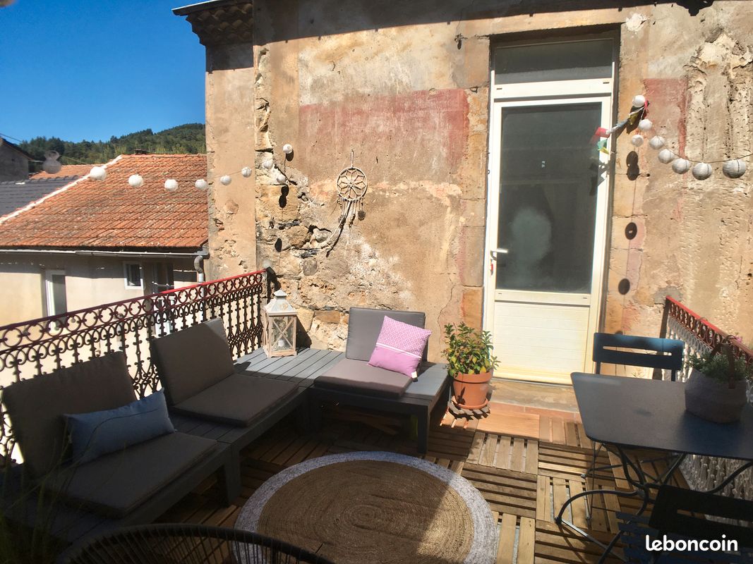 Appartement cosy avec terrasse