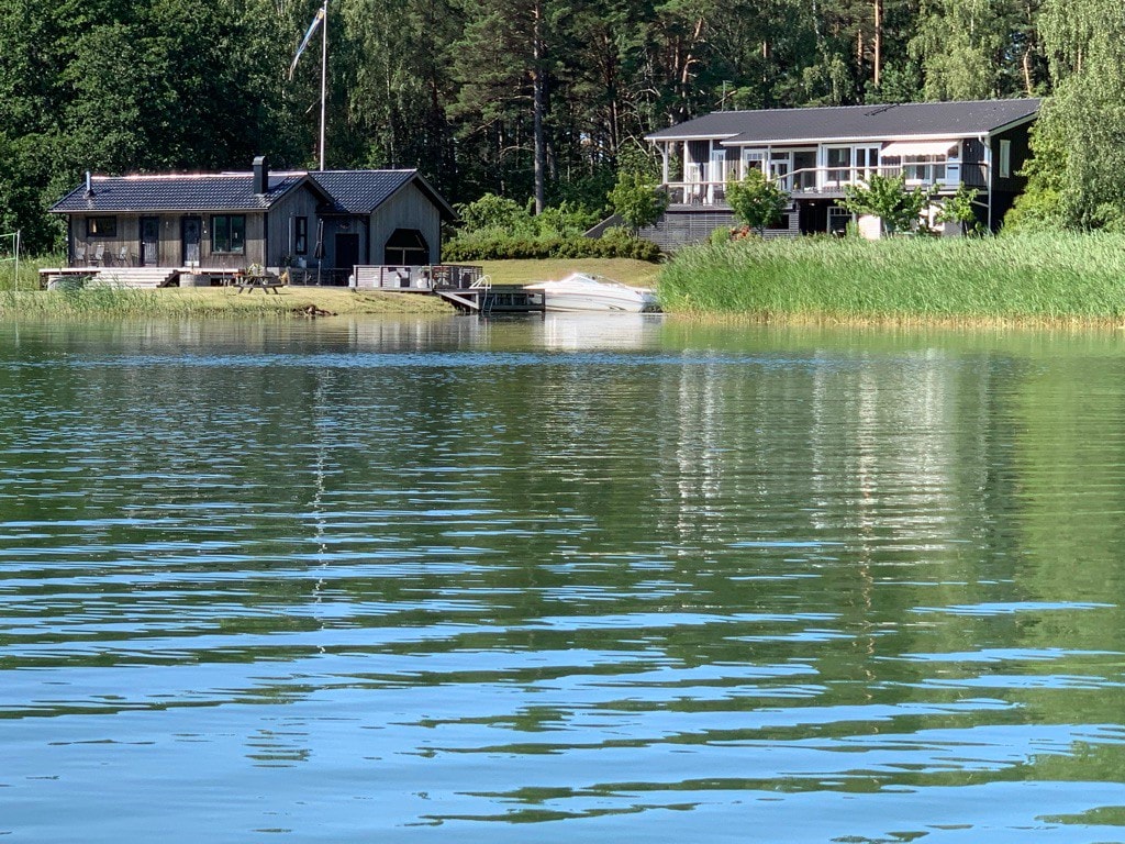 Strandboende vid Lumparsund