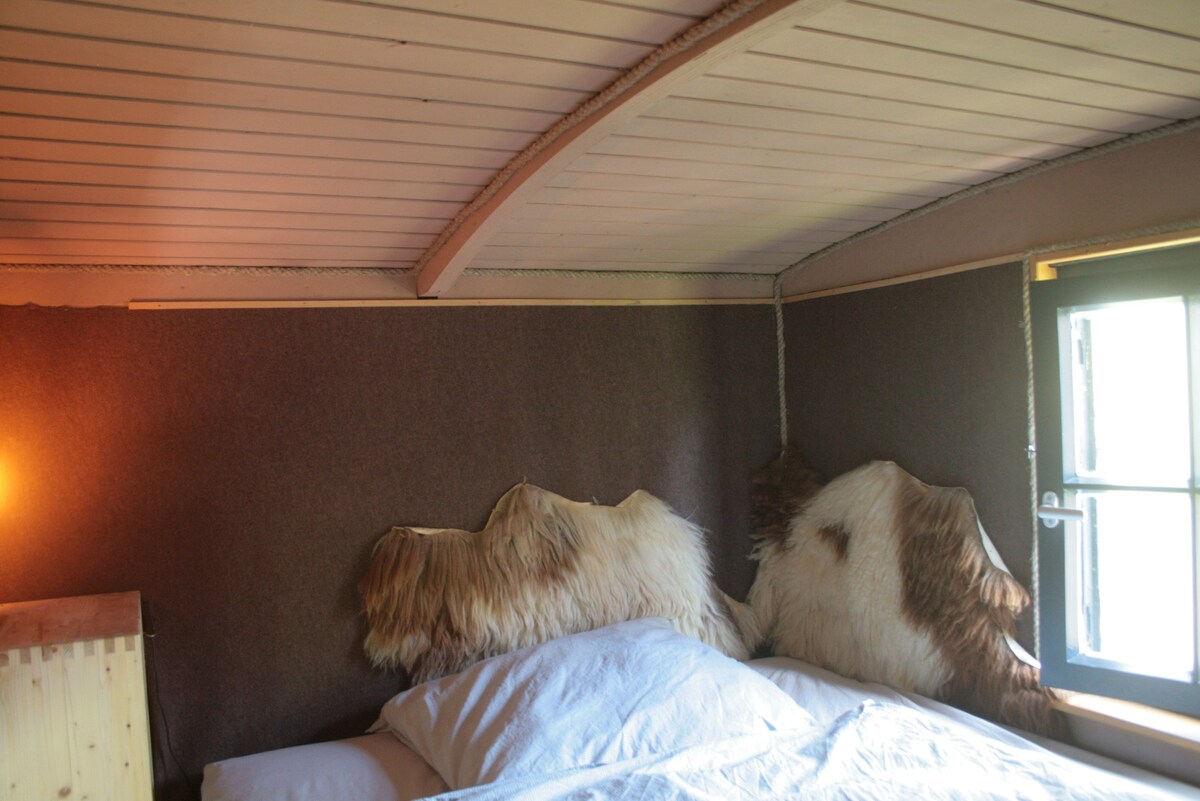 Cosy shepherd's hut