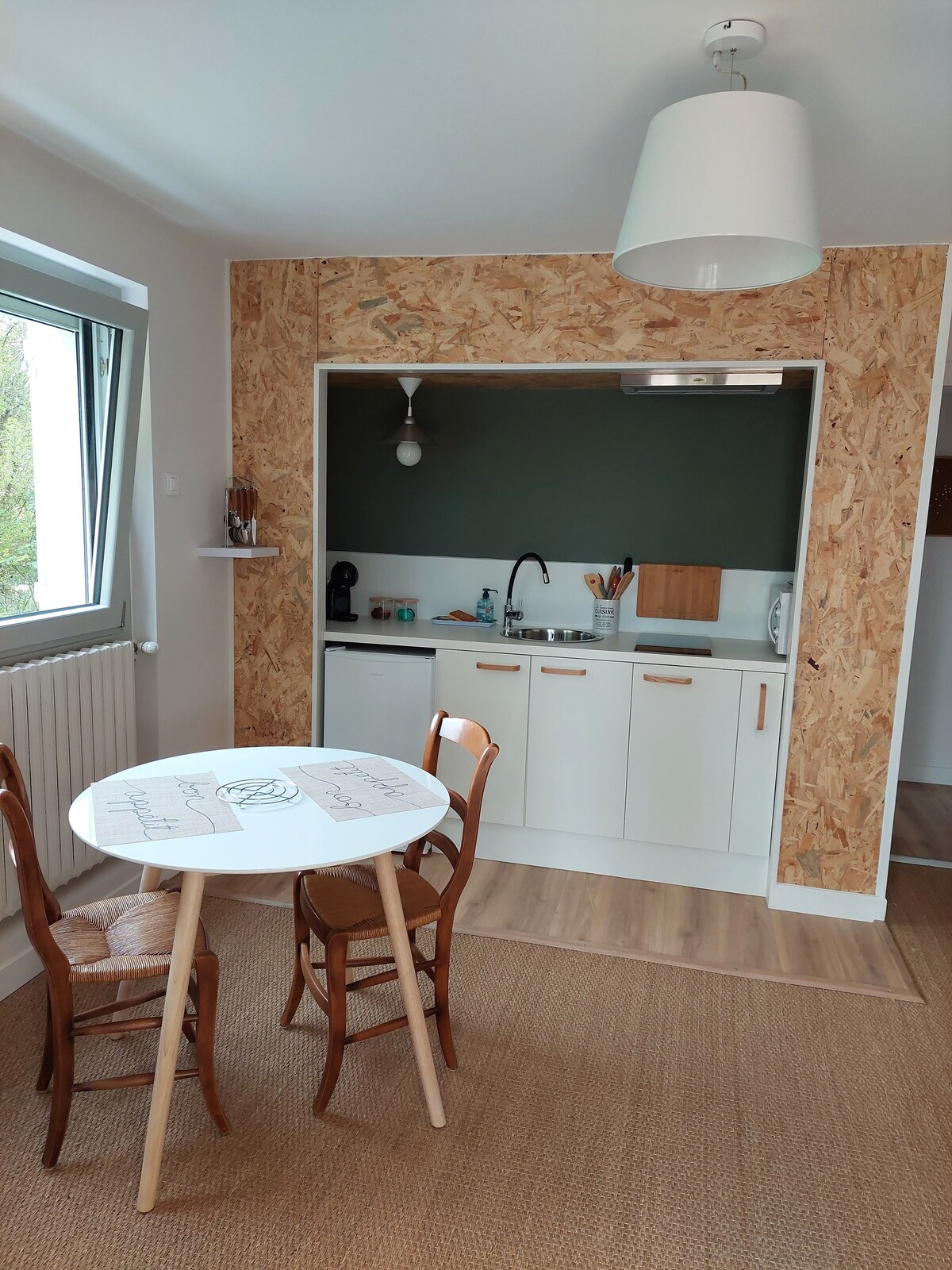 Appartement neuf, Rez de jardin, 30m2 lumineux