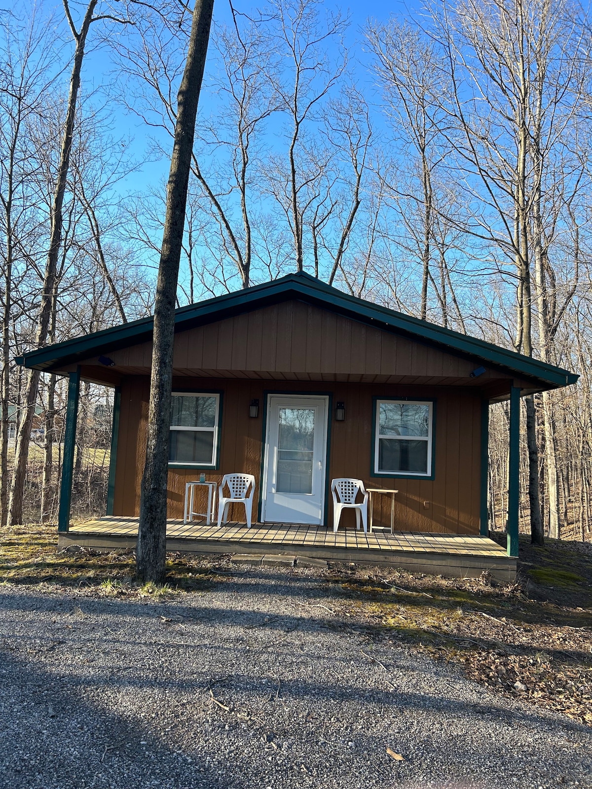 Cabin by the woods