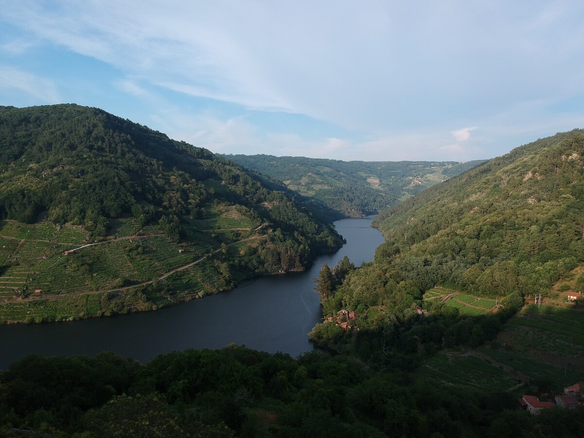 里贝拉萨克拉（ Ribeira Sacra ）的舒适住宿。