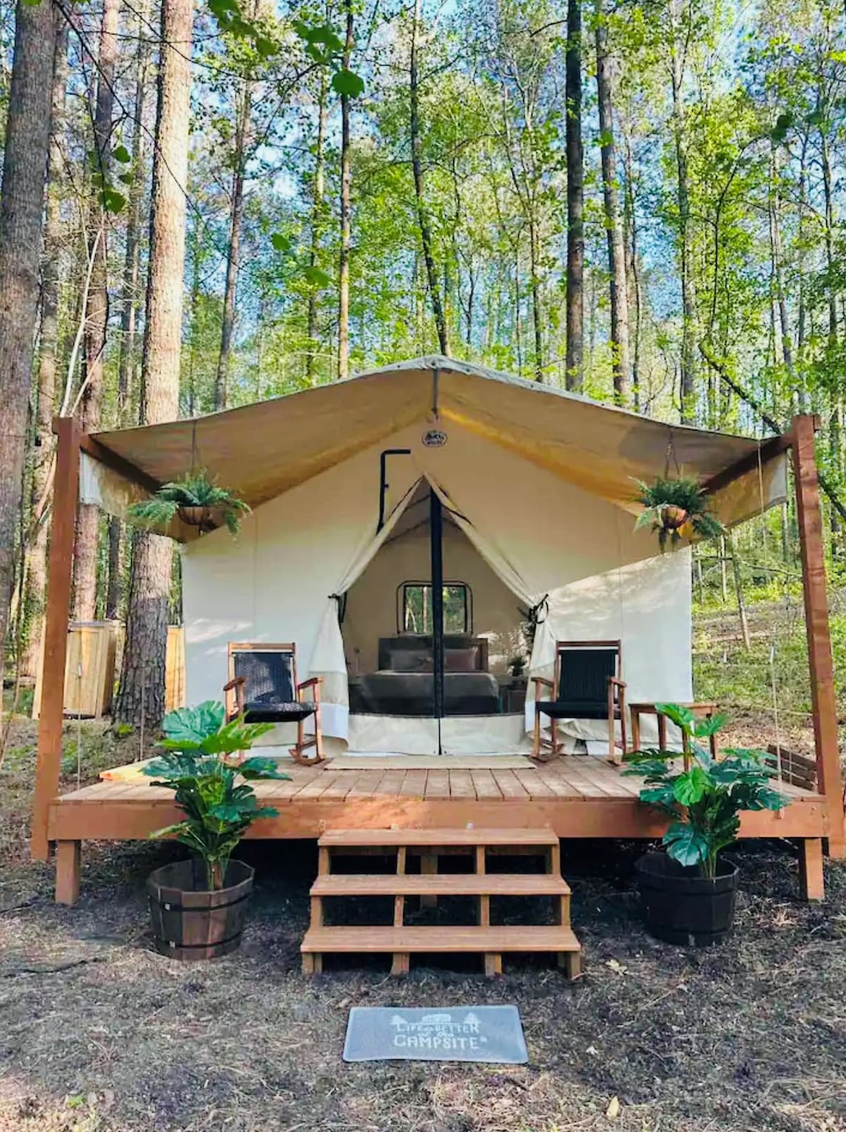 Glamping at The Goode Place