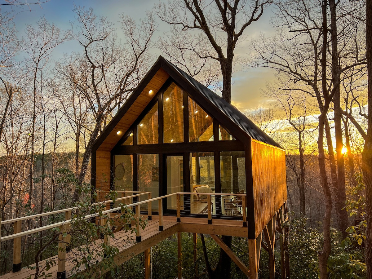 The Forestry House - A modern luxury treehouse.