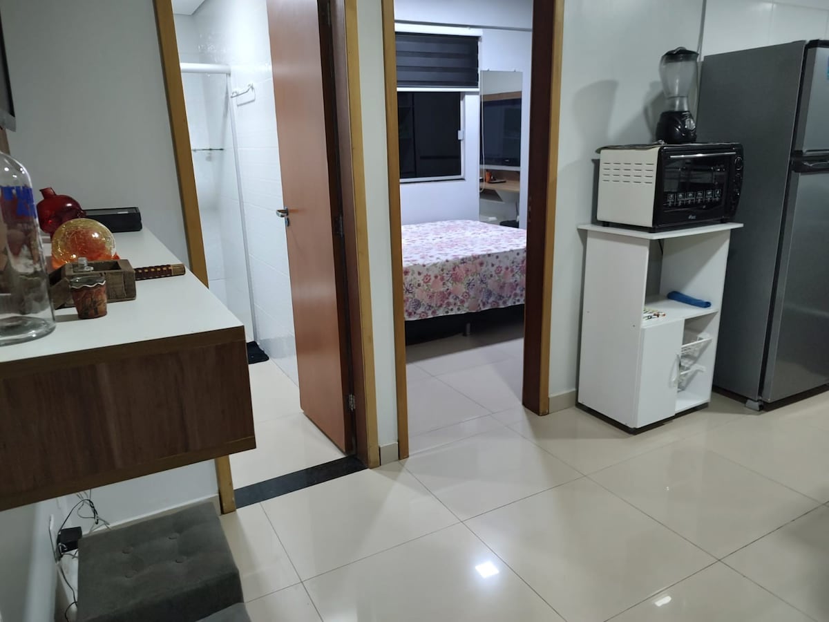 Apartamento mobiliado