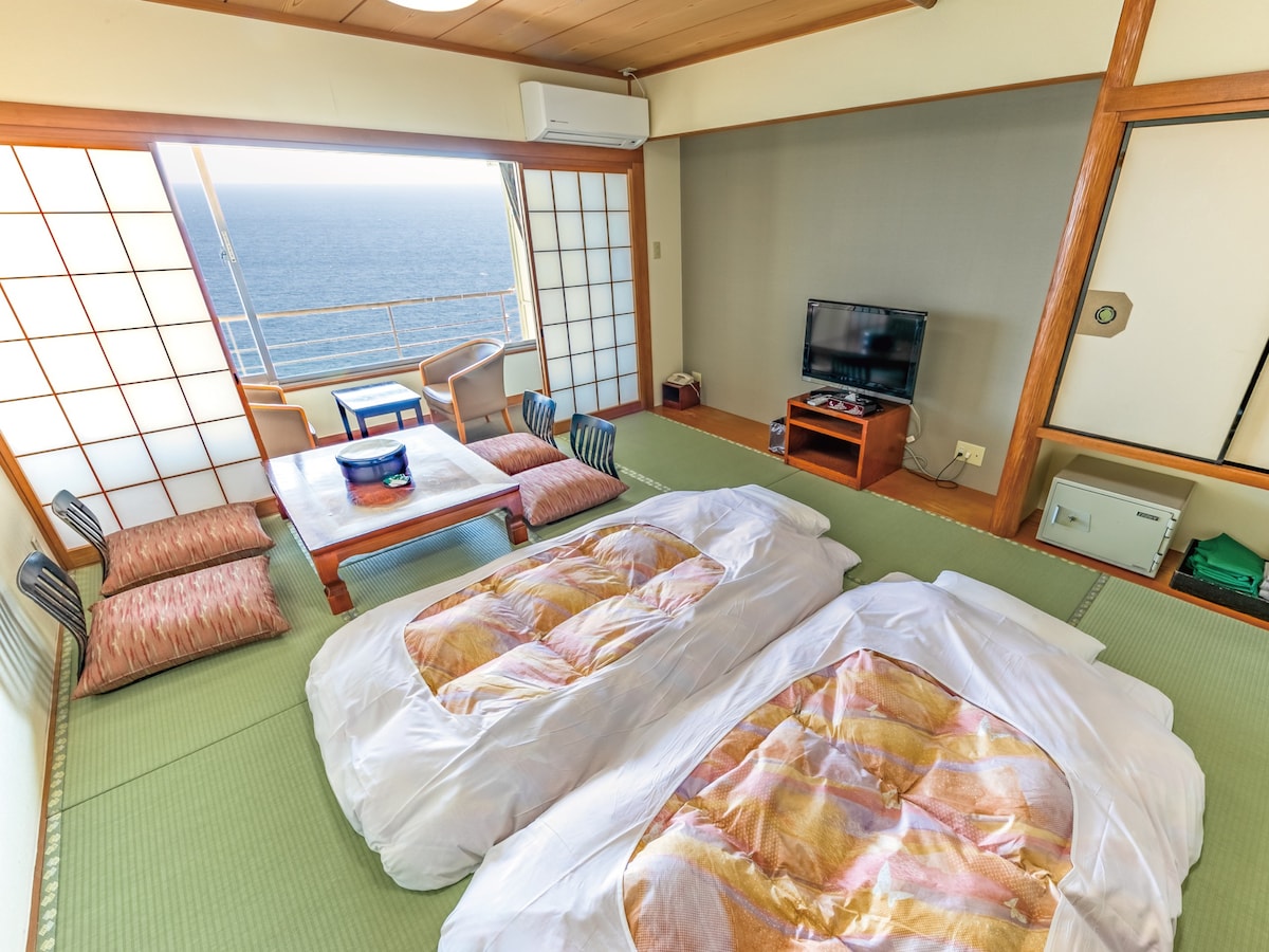 在Atagawa Onsen Blue Ocean享受休闲温泉[标准家庭]